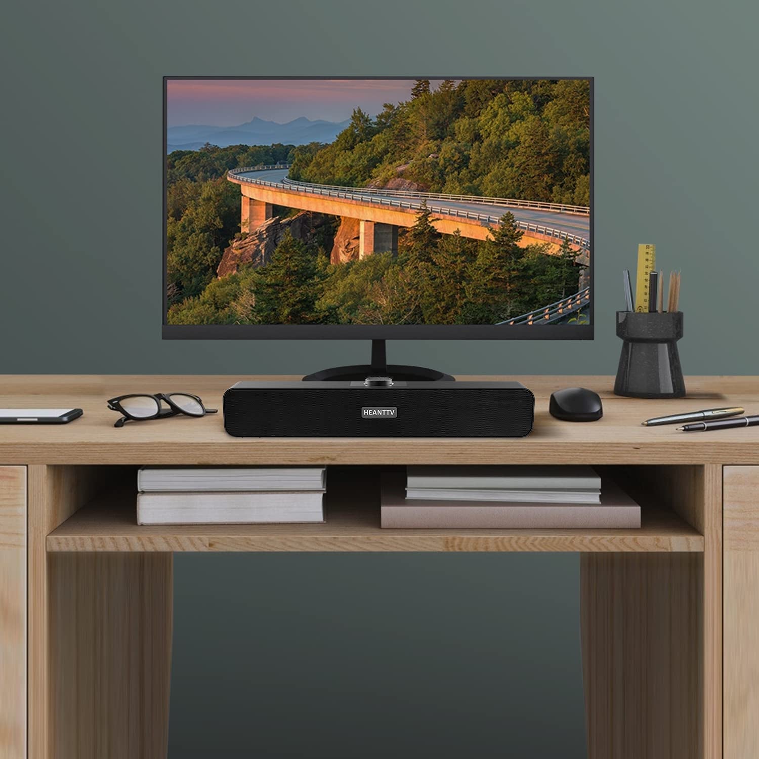 Computer Speakers for Desktop Monitors, PC Speakers, USB Powered 6W Stereo Sound