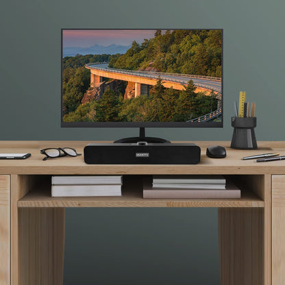 Computer Speakers for Desktop Monitors, PC Speakers, USB Powered 6W Stereo Sound