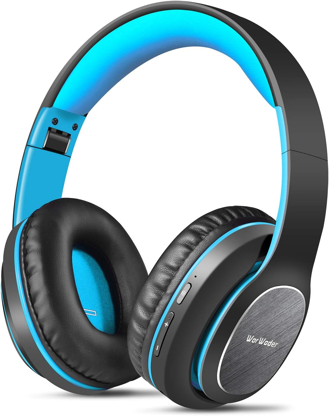 Worwoder Bluetooth Headphones over Ear, 80 Hours Playtime Wireless Headphones Wi