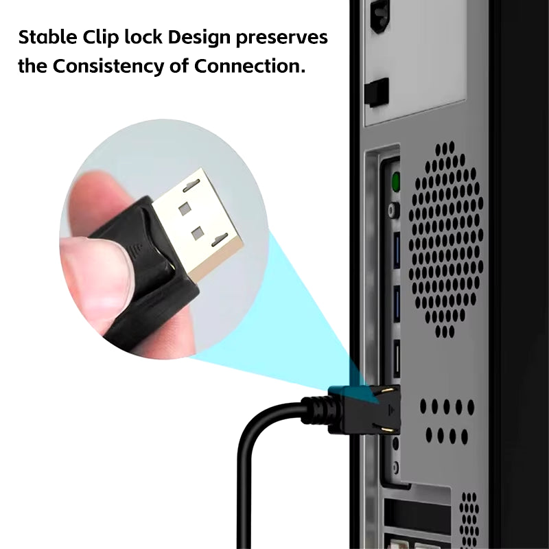 1.8M 6FT 4K X 2K Gold Plated Displayport DP to HDTV Adapter Cable Cord Display Port Male to HDTV Male Cable Converter PC Laptop