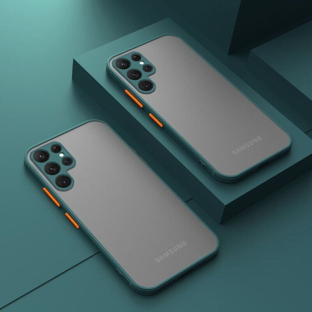 Armor Hard Phone Case for Samsung S25 S23 S24 plus S22 Ultra A14 A34 A54 Cover