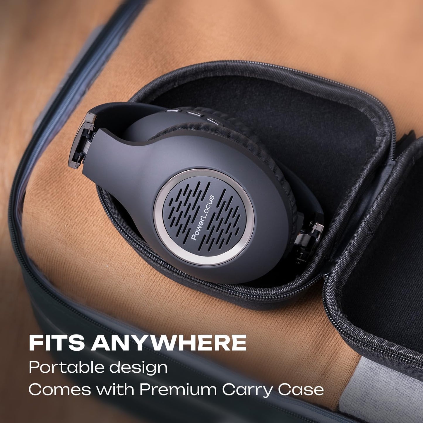 Bluetooth Headphones Over-Ear, Powerlocus Wireless Headphones, Hi-Fi Stereo Deep