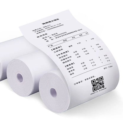 10Rolls Thermal Paper Camera Printing White Children Camera Instant Print Kids Printing Paper Replacement Accessories Parts