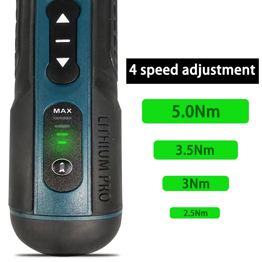 JANGKLIFE Cordless Electric Screwdriver Lithium Battery Mini Drill 3.6V Power Tools Set Household Maintenance Repair