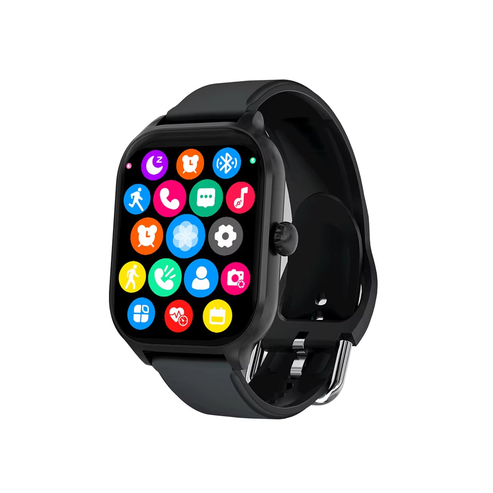 2024 New Fashion Smart Watch Heart Rate Monitor Sports Fitness Watch Waterproof Voice Call Smart Watch for Android IOS