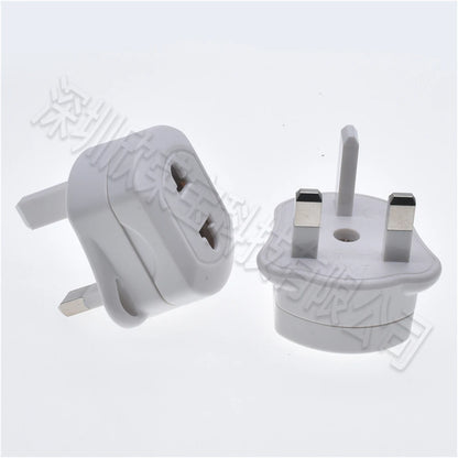 High Quality EU 2 Pin to 3 Pin UK Electric Power Shaver Toothbrush Plug Adaptor Converter Durable for Travel Socket Adapter Fuse