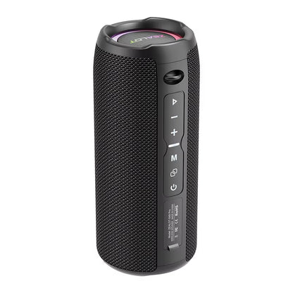-S49PRO Portable Bluetooth Speaker 20W IPX6 Waterproof,Micro SD Card,Aux-In Plug,10H Playtime,Rgb Light Wireless Stereo