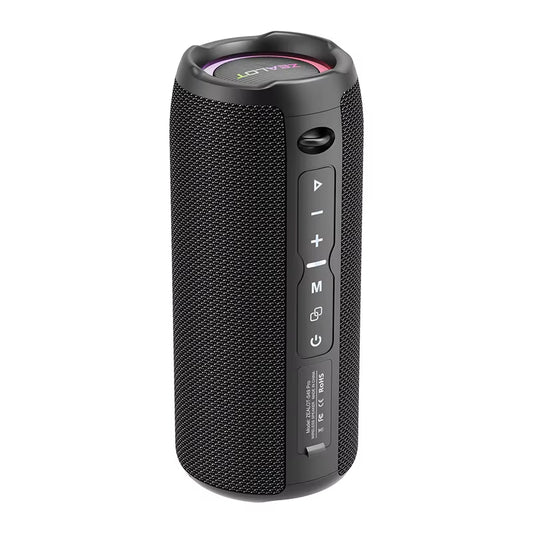 -S49PRO Portable Bluetooth Speaker 20W IPX6 Waterproof,Micro SD Card,Aux-In Plug,10H Playtime,Rgb Light Wireless Stereo