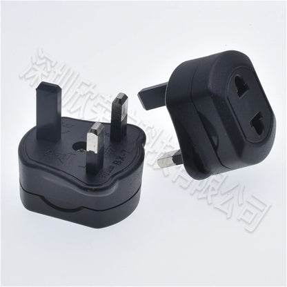 High Quality EU 2 Pin to 3 Pin UK Electric Power Shaver Toothbrush Plug Adaptor Converter Durable for Travel Socket Adapter Fuse